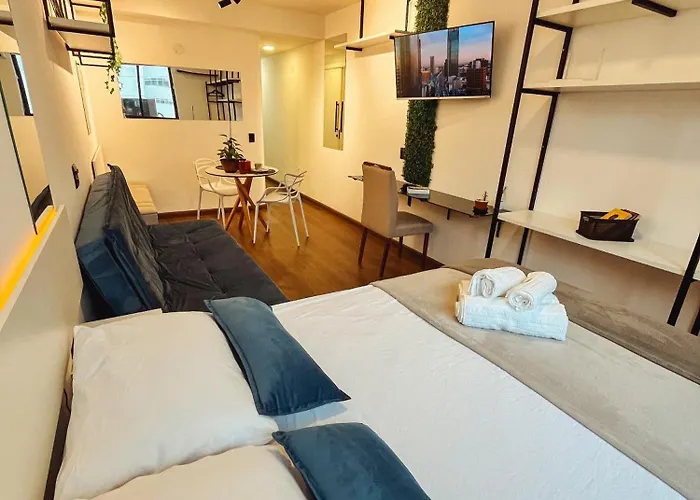 Studio New York - Apto Completo Na Av Rio Branco